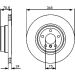Bremsscheibe HA BMW X5,X6 07 0 986 479 443 Bremsscheibe HA BMW X5,X6 07 0 986 479 443