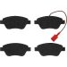 Bremsbelagsatz Citroen P. Nemo 1.4 08- Dtec Cotec DTEC COTEC GDB1482DTE Bremsbelagsatz Citroen P. Nemo 1.4 08- Dtec Cotec DTEC COTEC GDB1482DTE