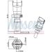 NISSENS Sensor, Kühlmitteltemperatur 207019 NISSENS Sensor, Kühlmitteltemperatur 207019