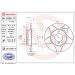 BREMBO Bremsscheibe 08.5359.75 BREMBO Bremsscheibe 08.5359.75