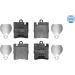 Bremsbelagsatz Db T. W210 252189915 Bremsbelagsatz Db T. W210 252189915