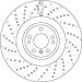 15 481 178 Bremsscheibe VA DF6687S 15 481 178 Bremsscheibe VA DF6687S
