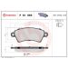BREMBO Bremsklötze VA P 61 065 BREMBO Bremsklötze VA P 61 065