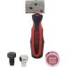 KS TOOLS FLAREFIXeco 4,75 mm Universal-Bremsleitungs-Crimpwerkzeug-Set, 4-teilig 122.1215