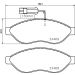 BREMBO Bremsklötze VA P 23 143 BREMBO Bremsklötze VA P 23 143