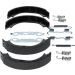 Bremsbacken MERCEDES W123-Serie 0 986 487 542