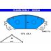 Bremsbelagsatz Lexus P. Rx 09-15/Nx 14 13.0460-5634.2 Bremsbelagsatz Lexus P. Rx 09-15/Nx 14 13.0460-5634.2