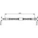 Bremsschlauch VA MERCEDES CLS,E,S 06 1 987 481 A02