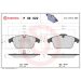 BREMBO Bremsklötze VA P 36 022 BREMBO Bremsklötze VA P 36 022