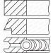 GOETZE ENGINE Kolbenringsatz 08-432200-10 Goetze Diamond Coated® LKZ-Ring®