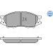 Bremsbelagsatz Nissan P. Almera N16 02- Mit Sensor 025 246 4815/W Bremsbelagsatz Nissan P. Almera N16 02- Mit Sensor 025 246 4815/W