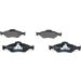 Bremsklötze FORD,MAZDA 0 986 424 645 Bremsklötze FORD,MAZDA 0 986 424 645