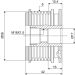 Generatorfreilauf 588024