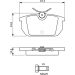 Bremsklötze ALFA,FIAT,LANCIA 0 986 491 030 Bremsklötze ALFA,FIAT,LANCIA 0 986 491 030