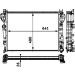 Kühler, Motorkühlung BEHR CR 304 000S