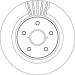 Bremsscheibe Peugeot T. 307/C4 Mit Lager DF2059BS Bremsscheibe Peugeot T. 307/C4 Mit Lager DF2059BS