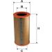 FILTRON Luftfilter AR 233 FILTRON Luftfilter AR 233