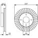 Bremsscheibe NISSAN NV200, Evalia 0 986 479 535 Bremsscheibe NISSAN NV200, Evalia 0 986 479 535