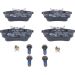 Bremsbelagsatz Mitsubishi T. Carisma/Colt/Space Star 99-12 13.0460-2831.2 Bremsbelagsatz Mitsubishi T. Carisma/Colt/Space Star 99-12 13.0460-2831.2