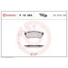 BREMBO Bremsklötze HA P 10 053 BREMBO Bremsklötze HA P 10 053