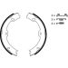 Bremsbacken MERCEDES E-Klasse,CLS-Klasse,SL-Klasse 0 986 487 666