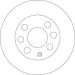 Bremsscheibe Chevrolet P. Aveo 04- 13/Kalos/Spark DF4439