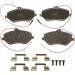 Bremsklötze VA CITROEN C5,PEUGEOT 407,607 00 COTEC GDB1595
