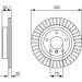 Bosch Automotive Bremsscheibe 0986479775 Bosch Automotive Bremsscheibe 0986479775