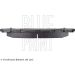 Bremsbelagsatz Toyota P. Camry 2.0-3.5 06 ADT342189 Bremsbelagsatz Toyota P. Camry 2.0-3.5 06 ADT342189