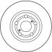 TRW Bremsscheibe DF2742 TRW Bremsscheibe DF2742
