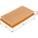 Luftfilter SUZUKI,SUBARU F 026 400 045