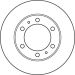 Bremsscheibe Toyota P. Hi-Lux 06 DF4917 Bremsscheibe Toyota P. Hi-Lux 06 DF4917