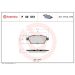 BREMBO Bremsklötze HA P 49 051 BREMBO Bremsklötze HA P 49 051