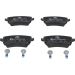 Bremsbelagsatz Vw T. A4/A6/A8/T5 Ohne Sensor 13.0460-2889.2 Bremsbelagsatz Vw T. A4/A6/A8/T5 Ohne Sensor 13.0460-2889.2