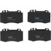 Bremsklötze VA SUV/LCV MERCEDES W203,W211,W220,R230,R171 98 COTEC GDB1543