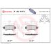BREMBO Bremsklötze HA P 49 047X BREMBO Bremsklötze HA P 49 047X