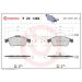 BREMBO Bremsklötze Xtra VA ALFA Giulietta 10 XTRA LINE P 23 148X BREMBO Bremsklötze Xtra VA ALFA Giulietta 10 XTRA LINE P 23 148X