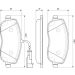 Bremsklötze FIAT Croma 0 986 494 068
