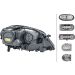 SCHEINWERFER L HELLA MERCEDES M-KLASSE 05-12 1ZS 263 064-511