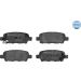 Bremsbelagsatz Nissan T. Qashqai/X-Trail/Cube 07- Mit Sensor MEYLE-ORIGINAL: True to OE 025 238 7114/W