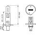 H1 12V 55W GIGA LIGHT PLUS 120 BOSCH KFZ-GLUEHLAMPE Plus 120 Gigalight BL 1987301108