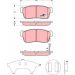 Bremsklötze VA SUZUKI Ignis 00 COTEC GDB3276