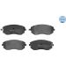 Bremsbelagsatz Subaru P. Legacy/Forester 03- Mit Sensor MEYLE-ORIGINAL: True to OE 025 238 6517/W