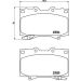 BREMBO Bremsklötze VA LEXUS LX TOYOTA Land Cruiser 98-08 PRIME LINE P 83 048 BREMBO Bremsklötze VA LEXUS LX TOYOTA Land Cruiser 98-08 PRIME LINE P 83 048