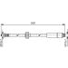 Bremsschlauch FIAT Panda 1987481172 Bremsschlauch FIAT Panda 1987481172