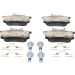 Bremsbelagsatz Renault T. Clio/Megane/Modus/Scenic 99 13.0460-2845.2 Bremsbelagsatz Renault T. Clio/Megane/Modus/Scenic 99 13.0460-2845.2