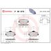 BREMBO Bremsklötze VA KIA Carens 13 PRIME LINE P 30 070