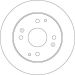 86 482 022 Bremsscheibe HA DF4815 86 482 022 Bremsscheibe HA DF4815
