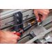 KS TOOLS ERGOTORQUE®Präzisions-Drehmomentschlüssel mit Ratschenkopf mit Drehknopfverstellung 516.1412