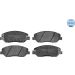 Bremsbelagsatz Hyundai P. Santa Fe 06- Mit Sensor MEYLE-ORIGINAL: True to OE 025 243 5117/W